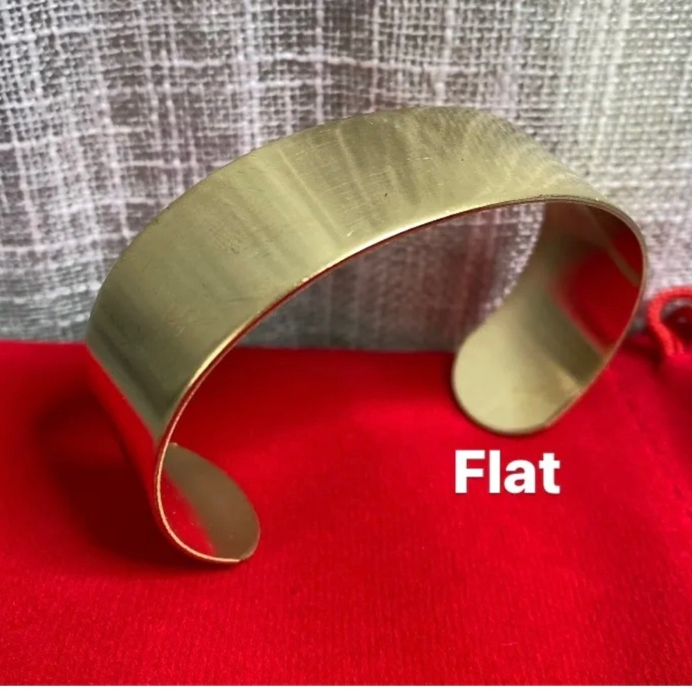 Brass Cuff Bracelet - Can Be Engraved